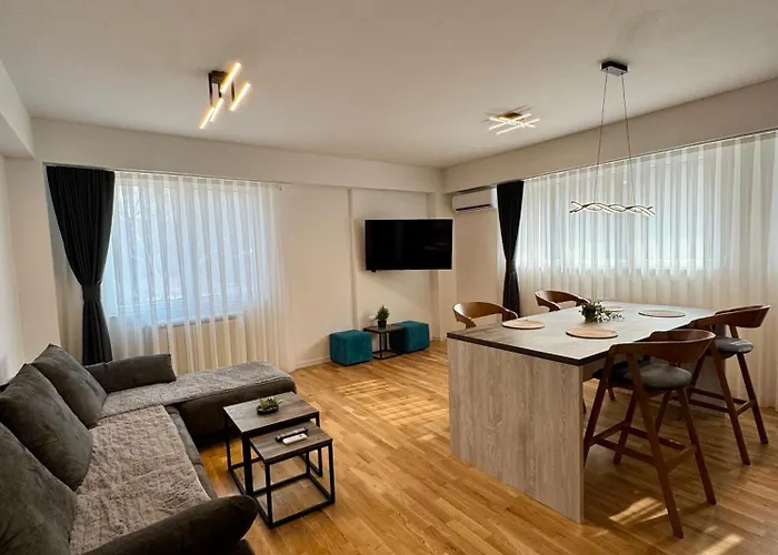 Apartman Downtown Riverside Szkopje